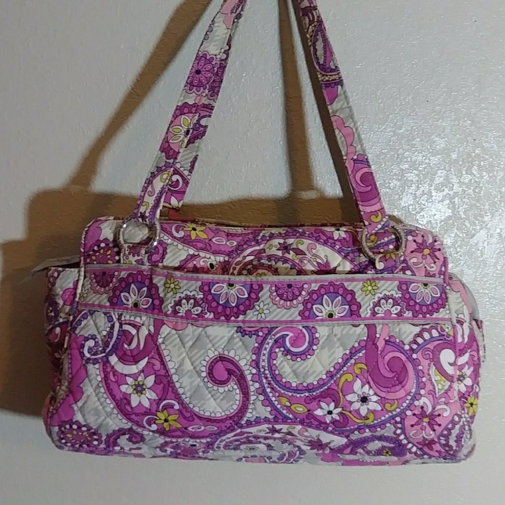 Vera Bradley Paisley Meets Plaid Purse &Smartphone